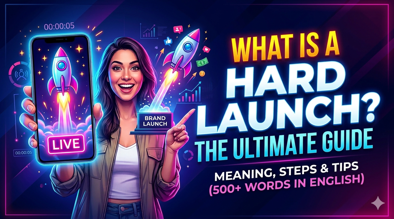 Hard launch meaning