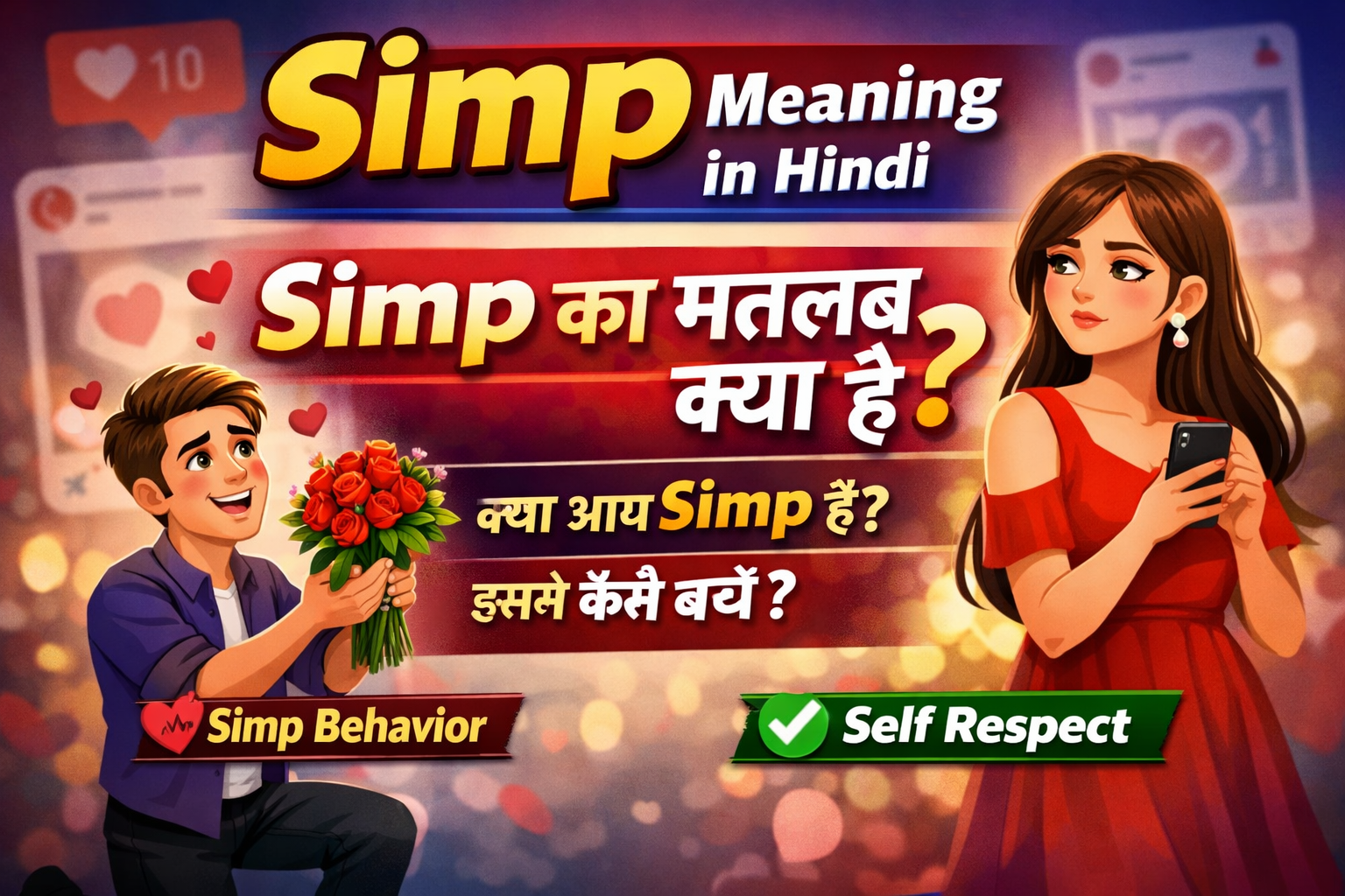 Simp meaning in hindi