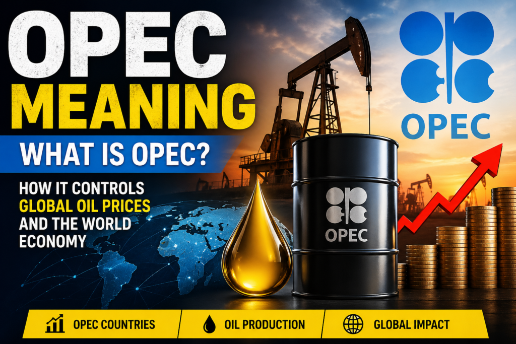 Opec Function OPEC Meaning: What is OPEC and How It Controls Global Oil