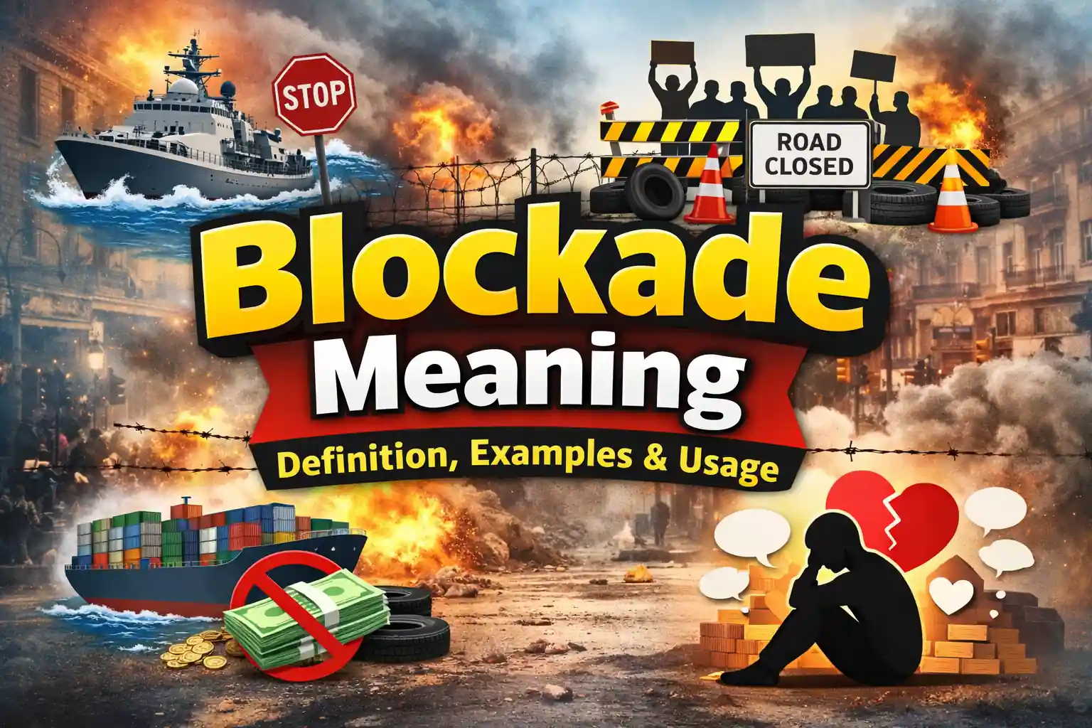 Blockade meaning