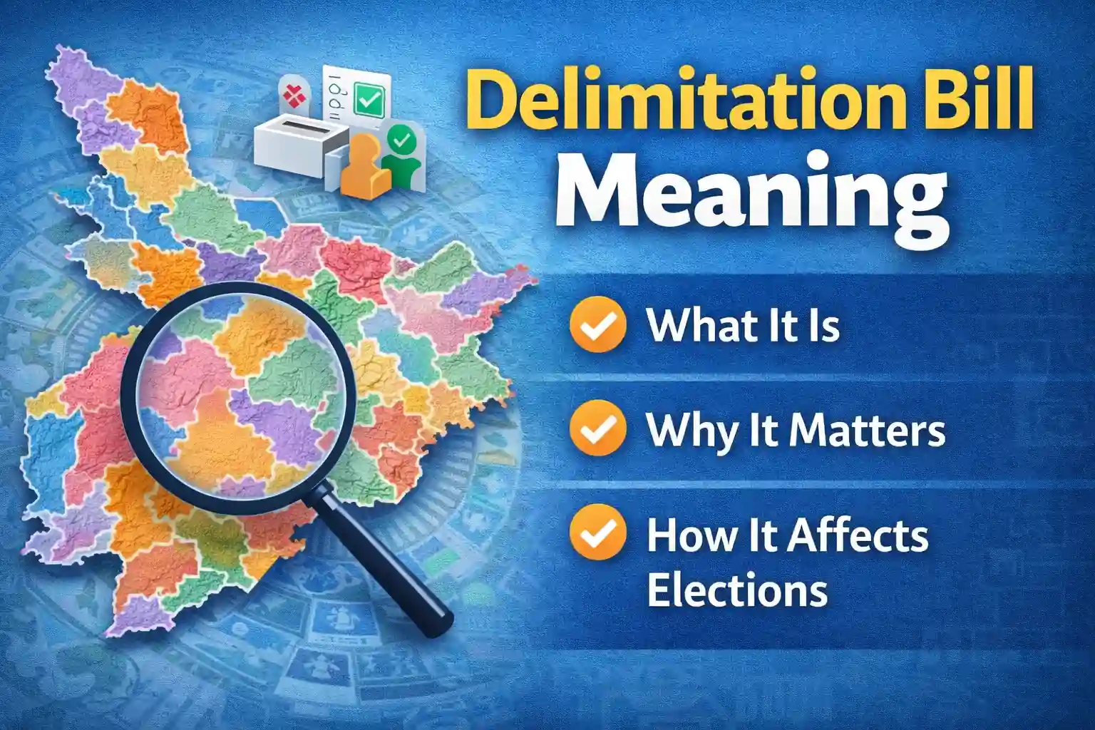 Delimitation Bill meaning