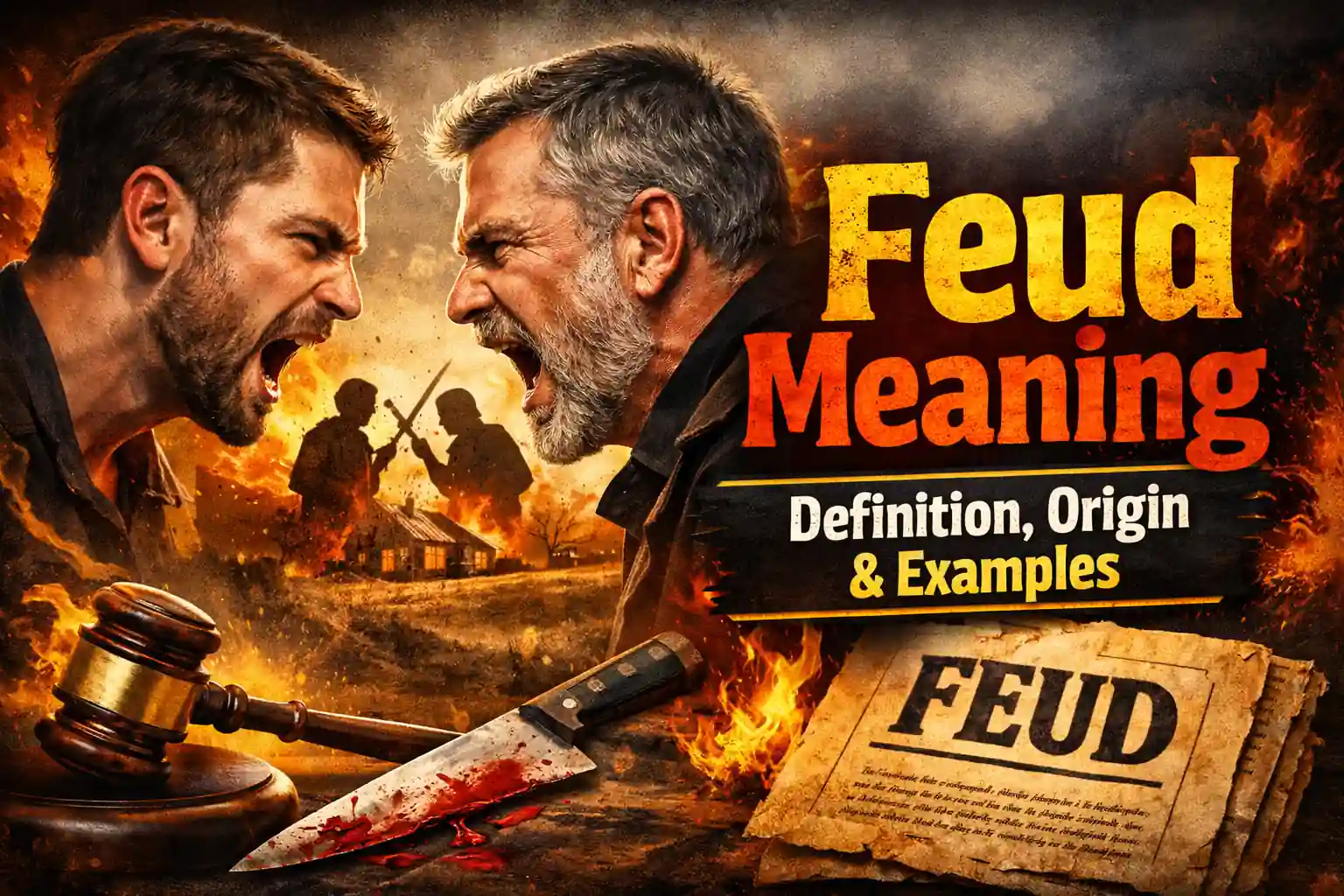Feud meaning