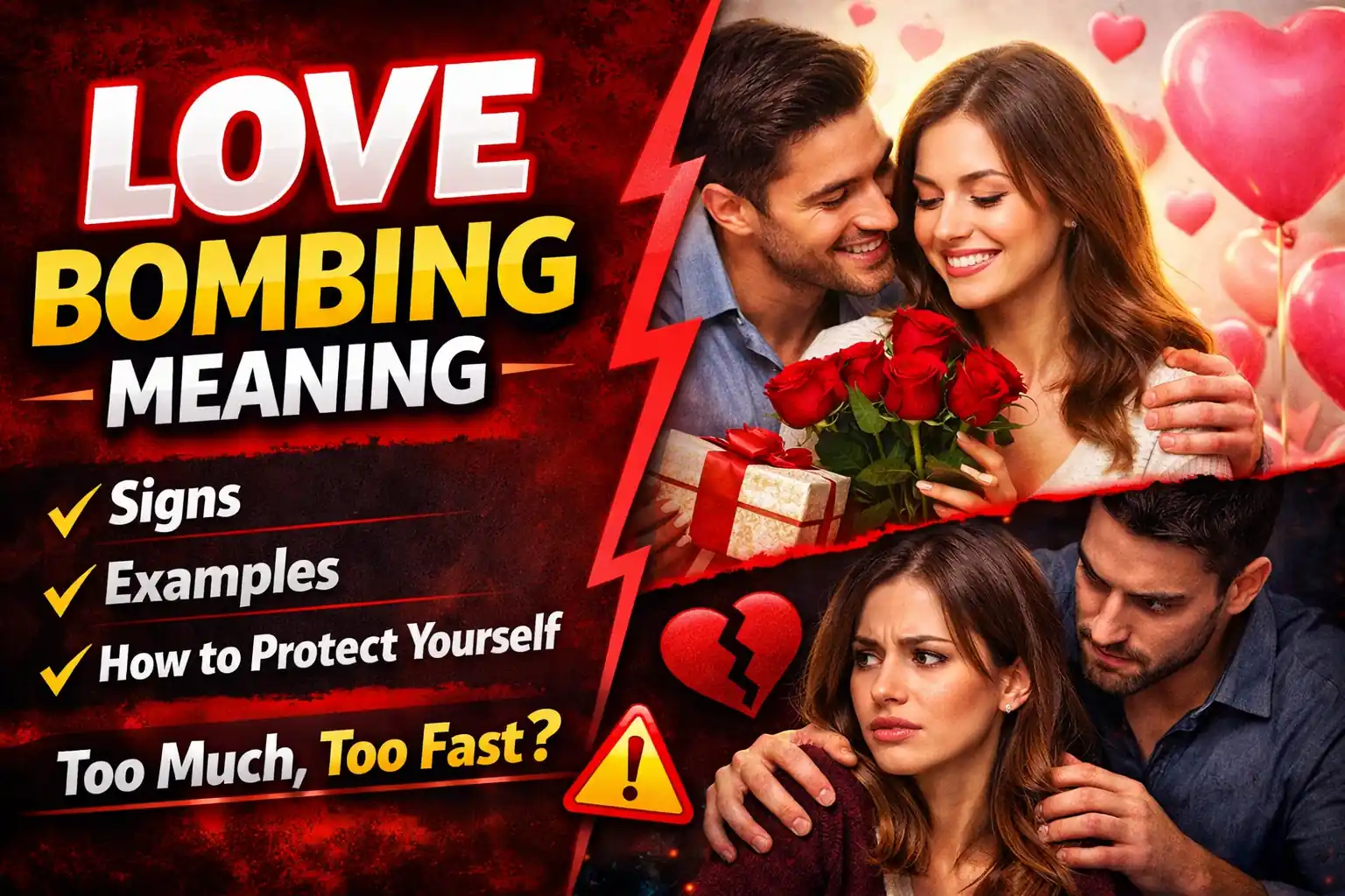 love bombing meaning