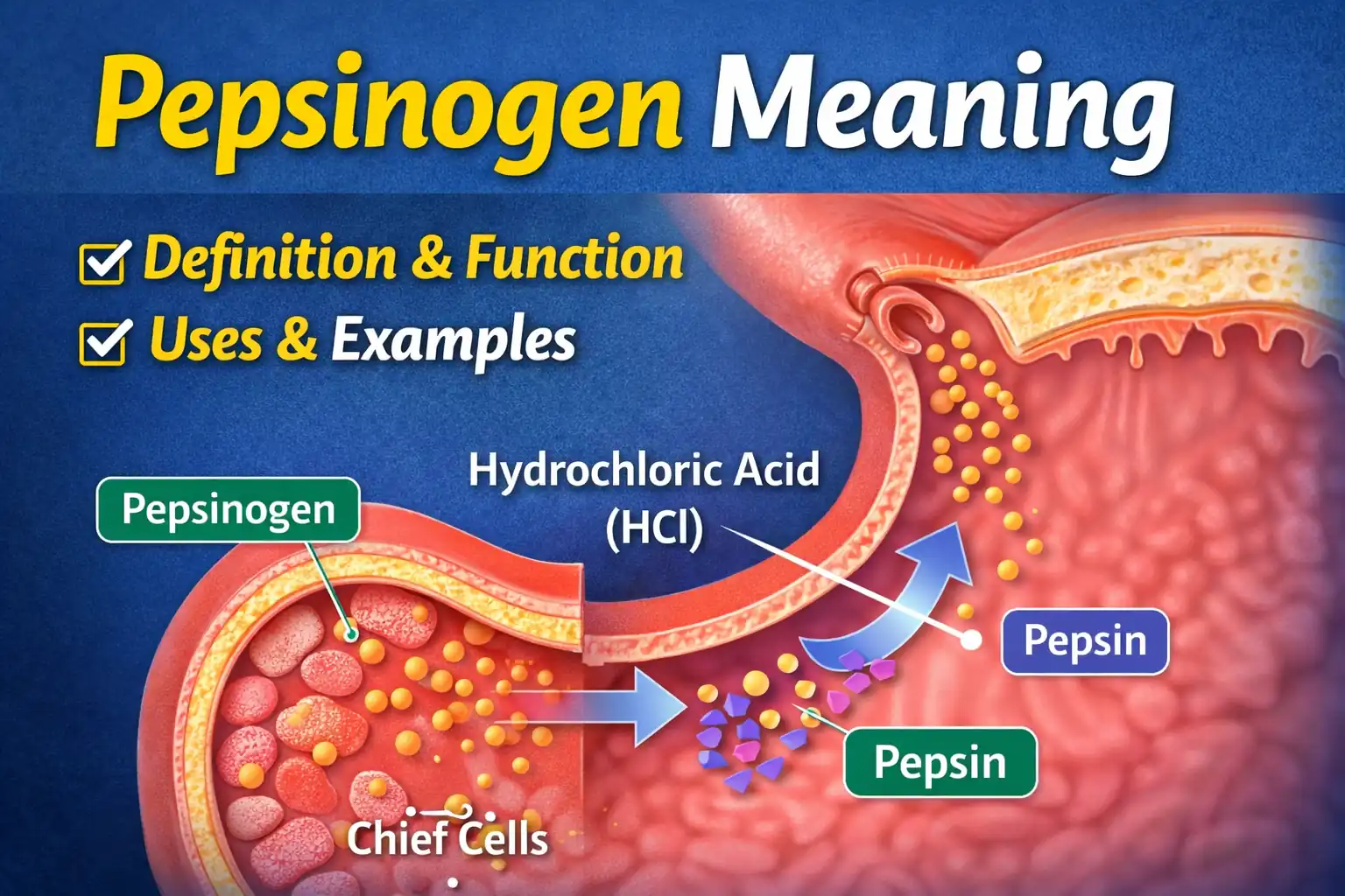 Pepsinogen meaning