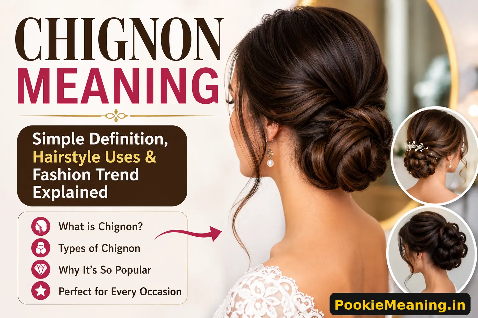 Chignon meaning