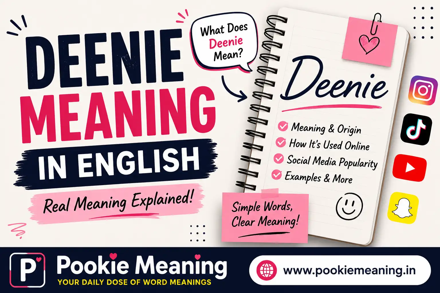 Deenie meaning