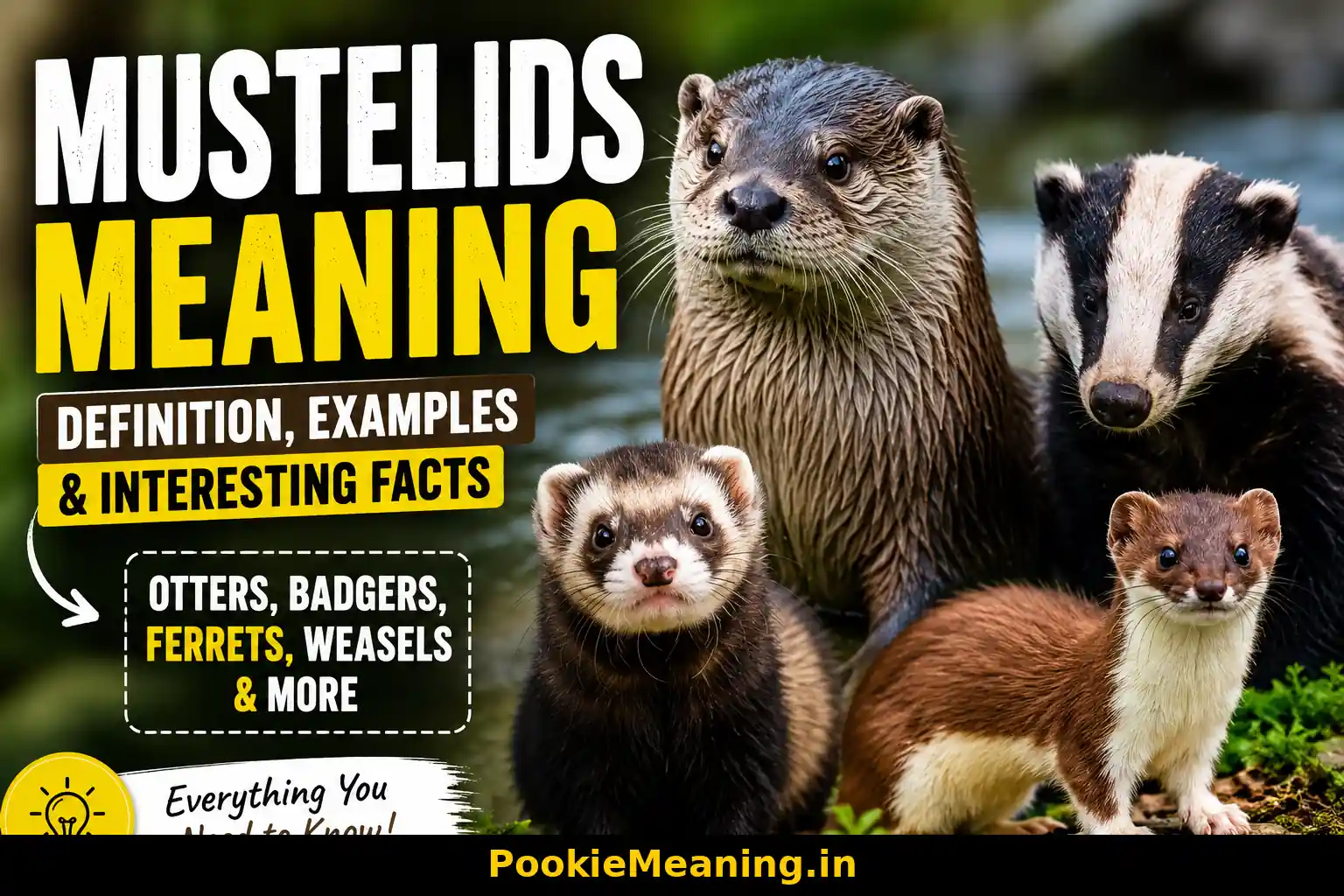 Mustelids meaning