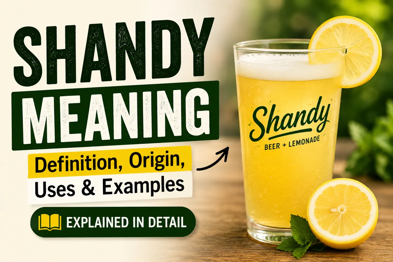 Shandy meaning
