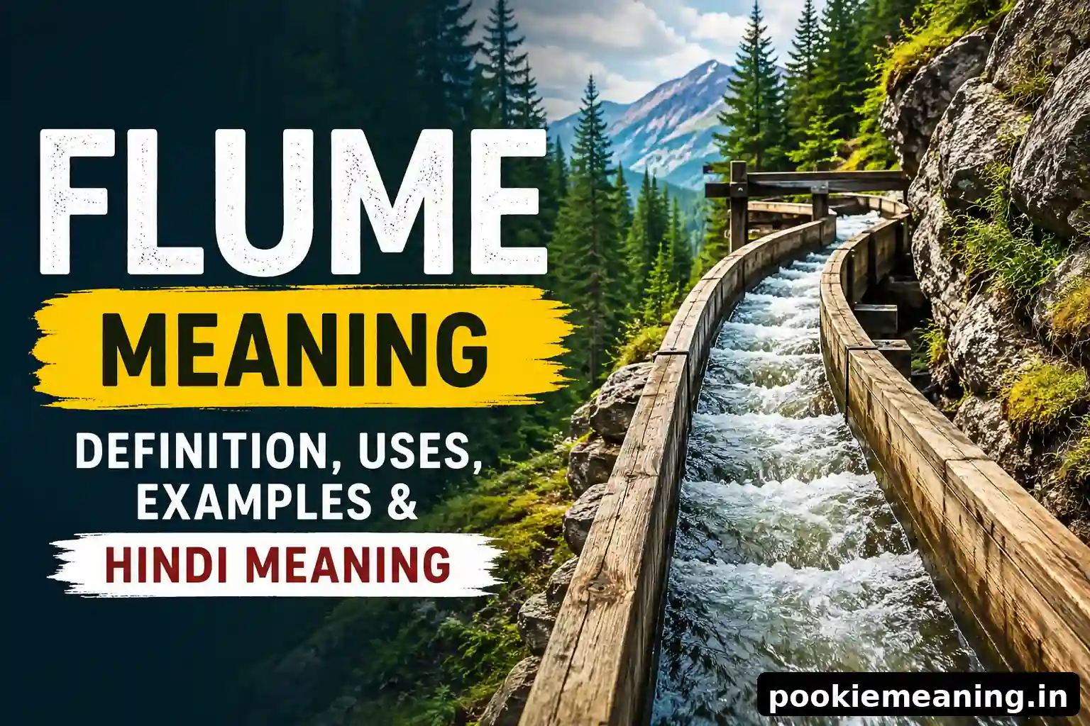 Flume meaning