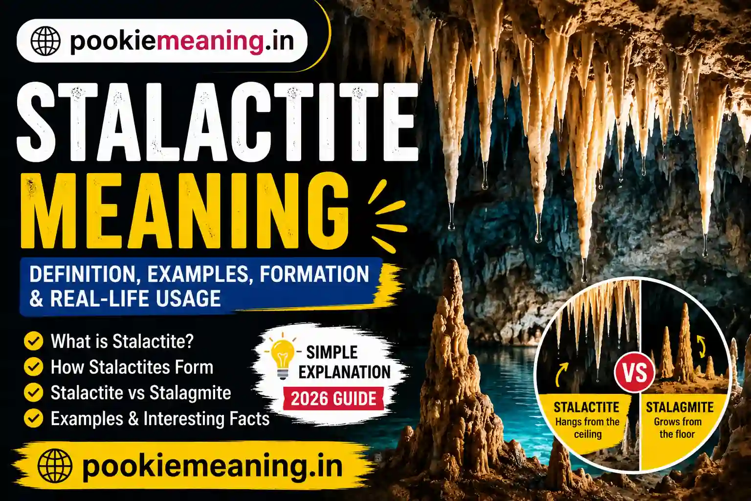 stalactite meaning