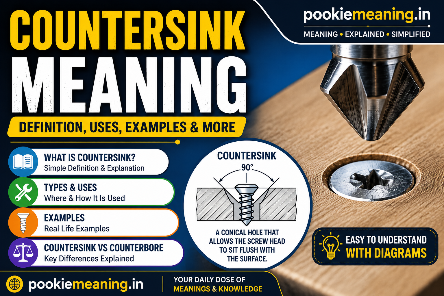 Countersink meaning